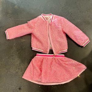 Glitter Girl Bomber and Skirt!